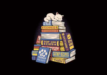 Cat Books Feline Library