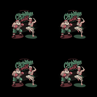 Holidays Fighting Jesus X Santa Claus