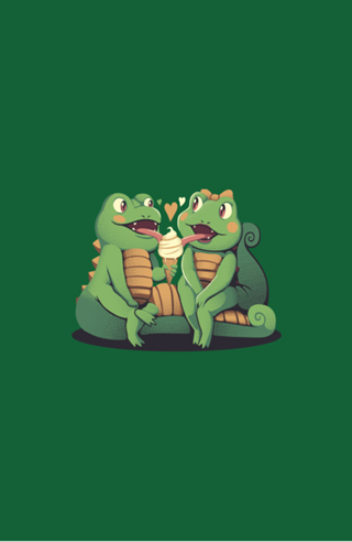 Gecko Love Ice Cream