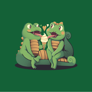Gecko Love Ice Cream