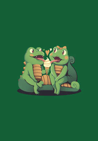 Gecko Love Ice Cream