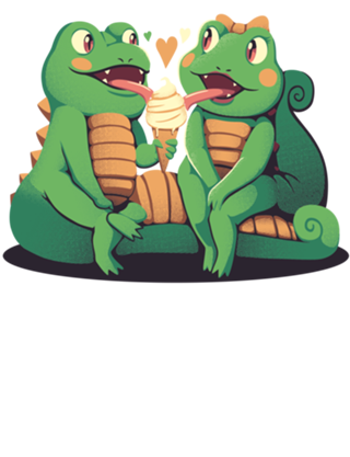 Gecko Love Ice Cream