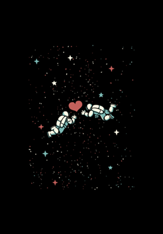 Astronaut Floating in Space