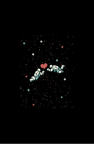 Astronaut Floating in Space