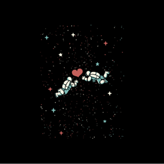 Astronaut Floating in Space