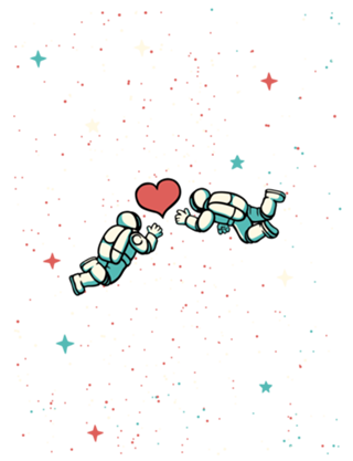 Astronaut Floating in Space