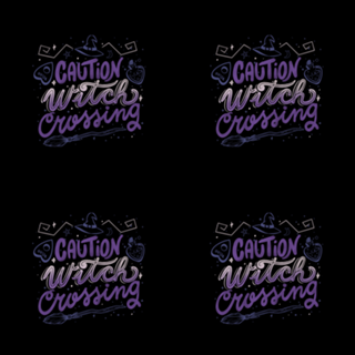 Caution Witch Crossing