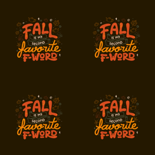 Fall is my Second Favorite F-word