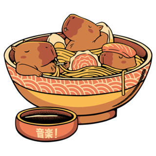 Capybara Cute Ramen