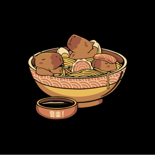 Capybara Cute Ramen