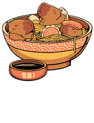 Capybara Cute Ramen