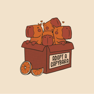 Adopt a Capybara Kawaii Capy