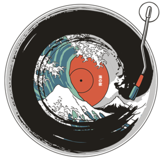 Enso Circle Vinyl Japanese Vintage