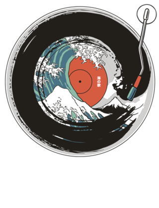 Enso Circle Vinyl Japanese Vintage