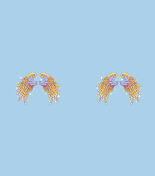 Anime Vaporwave Wings