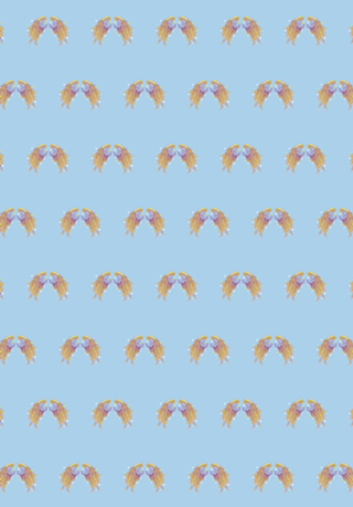 Anime Vaporwave Wings
