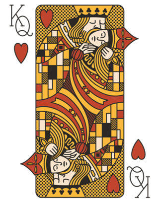 The Kiss Poker Cassino Cards Light