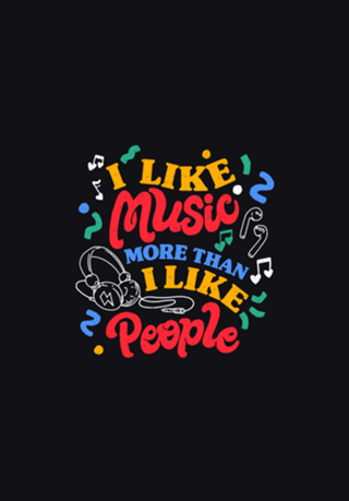 I Like Music More Than I Like People