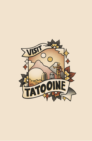 Visit Tatooine Tattoo