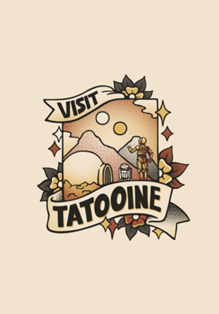 Visit Tatooine Tattoo