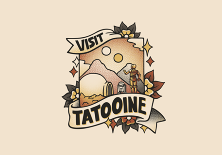 Visit Tatooine Tattoo