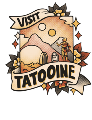 Visit Tatooine Tattoo