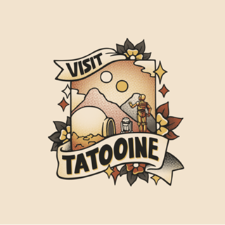 Visit Tatooine Tattoo