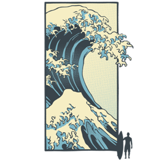 Kanagawa Surfer