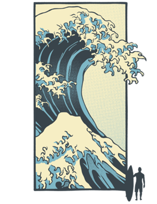 Kanagawa Surfer