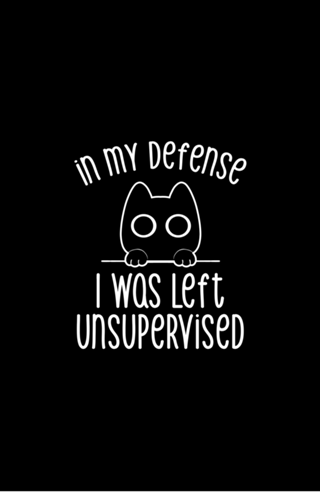 In my Defense I Was Left Unsupervised