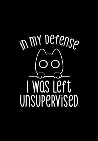 In my Defense I Was Left Unsupervised