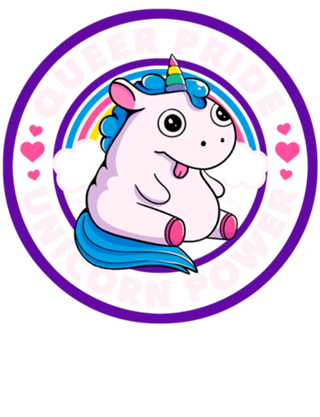 Queer Pride Unicorn Power