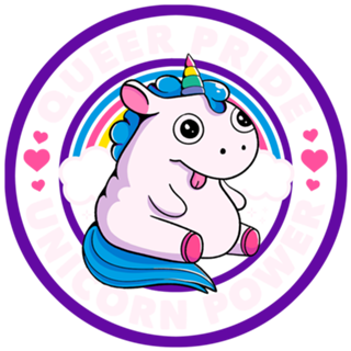 Queer Pride Unicorn Power