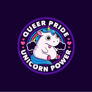 Queer Pride Unicorn Power