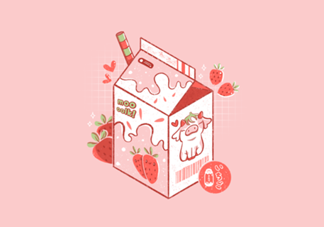 Strawberry Mooolk