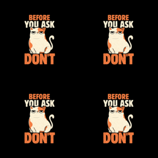 Before You Ask Don't