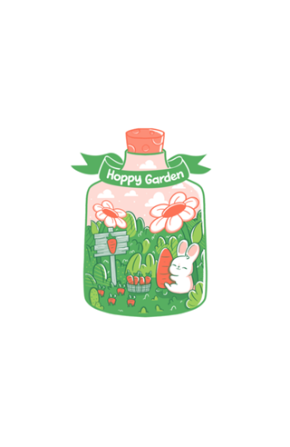 Hoppy Bunny Garden