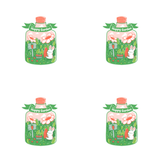 Hoppy Bunny Garden