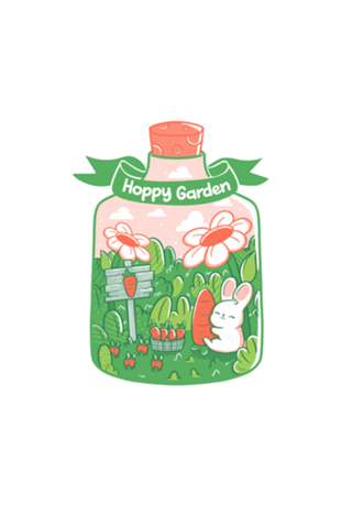 Hoppy Bunny Garden