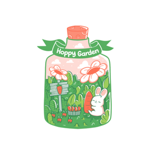 Hoppy Bunny Garden