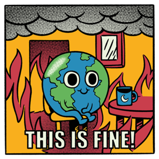 Earth It's Fine Room on Fire