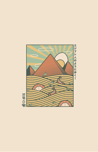 Egypt Mummy Ramen Pyramids