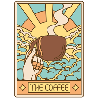 The Coffee Tarot Card