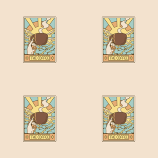 The Coffee Tarot Card