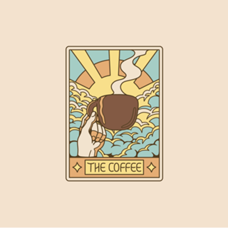 The Coffee Tarot Card