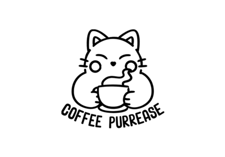 One More Coffee Please Cat