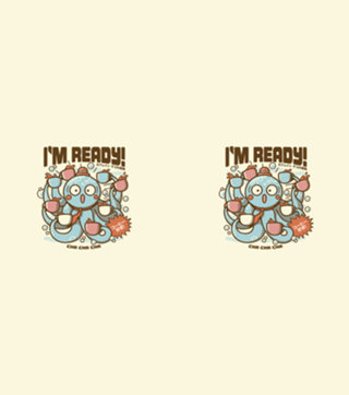 I'm Ready Coffee Octopus