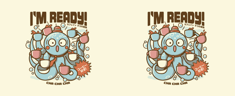 I'm Ready Coffee Octopus