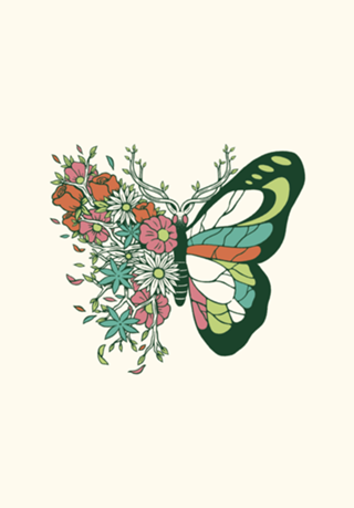 Nature Butterfly Metamorphosis