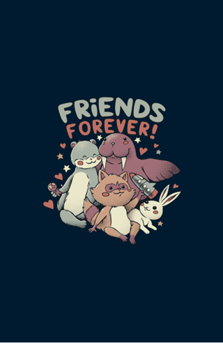 Best Friends Forever Dark